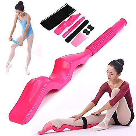 Ballet Foot Stretcher, Snaplando Detachable Dance Feet Arch Enhancer with Massage Bar for Ballet Dance, Gymnastics Cheer Yoga