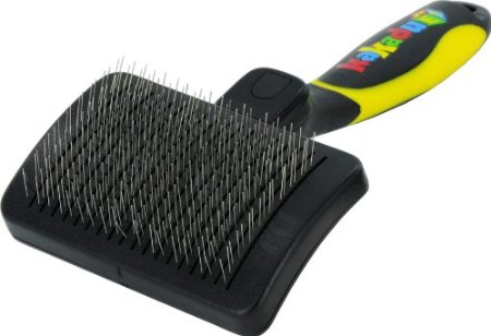 Kakadu Pet Self Cleaning Slicker Brush Grooming Tool for Dogs and Cats