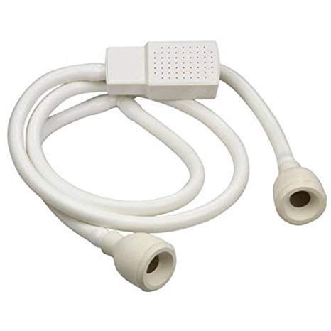 AQUALONA Double Tap Bath Sink Shower Head Hose Spray Hairdresser Pet Push On (Double Tap Fitting Duet 1.3m In Length)