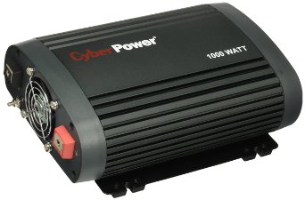 CyberPower CPS750AI 750 Watt Mobile Power Inverter with USB Charging Port and 2 AC Outlets