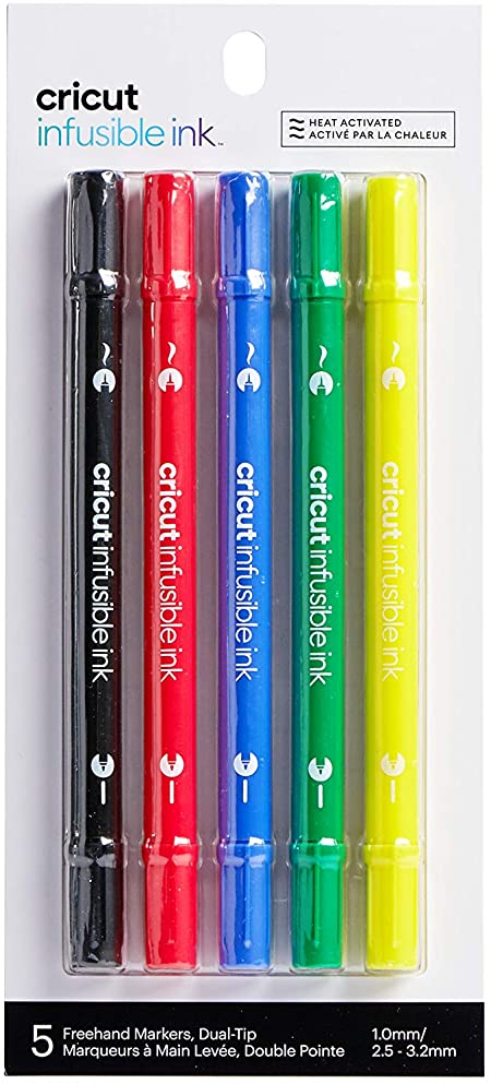 Infusible Ink Freehand Dual Marker, 5 Pack-Basics