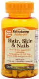 Sundown Naturals Hair Skin and Nails 120 Caplets