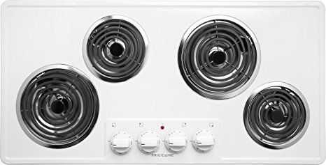 Frigidaire FFEC3603LW 36" White Electric Coil Cooktop