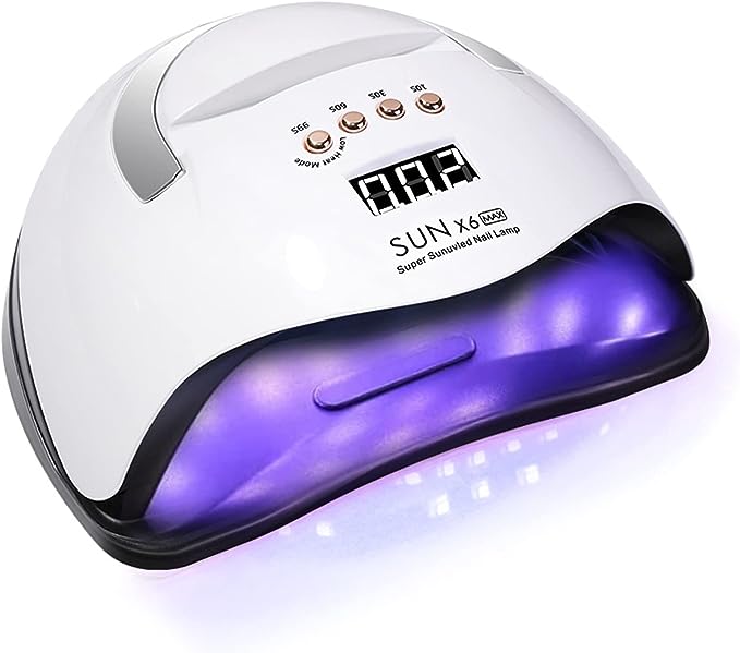 GreenLife® 280W MAX UV LED Nail Lamp UV Light Nail Dryer for Nails Gel Polish, Professional Nail Light UV Nail Lamp for Gel Nails