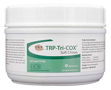 Tricox TRP Joint Support By VetOne - 60 Soft Chews