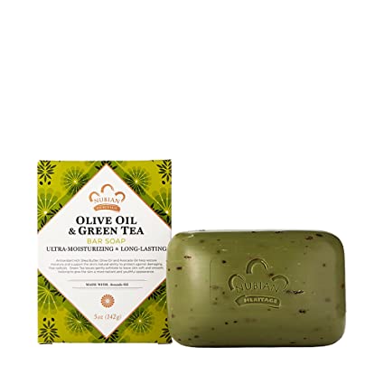 Nubian Heritage Bar Soap Olive Green Tea