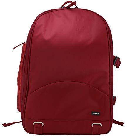 Filemate 3FMCG220RD2-R ECO Deluxe SLR Camera Backpack (Red)
