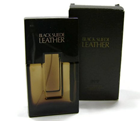 Avon Black Suede Leather