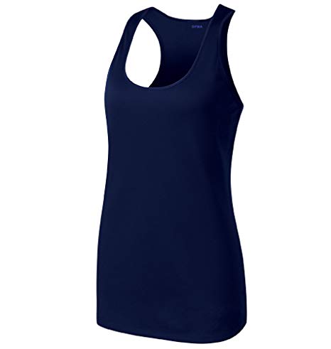 Opna Racerback Tank Tops for Women Moisture Wicking Workout Shirt Sizes XS-4XL BLACK-2XL
