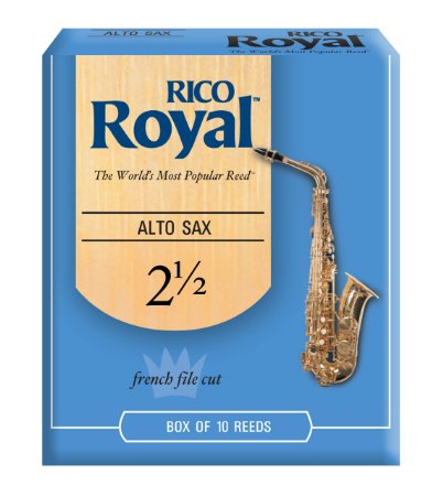 Rico Royal Alto Sax Reeds Strength 25 10-pack
