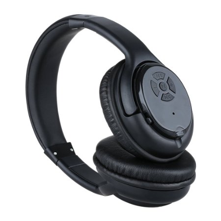 Excelvan Wireless Bluetooth 3.0 Hands-free Headphones with FM/TF and 3.5mm Audio Cable