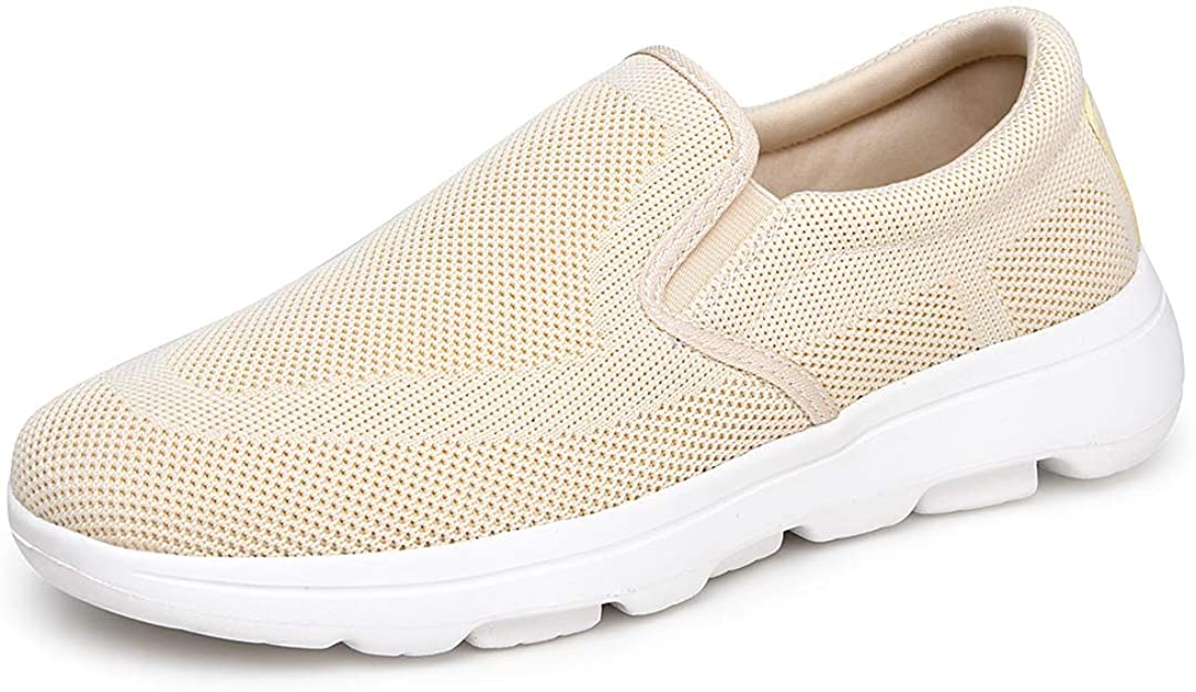 TIOSEBON Men's Slip On Loafers Comfort Walking Shoes Driving Sneakers