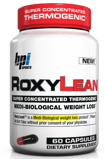 BPI Sports RoxyLean Super Concentrated Thermogenic, 60-Count