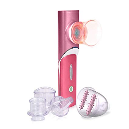 Cellulift Max Cellulite Reducing Suction Vacuum Massager - Cellulite Breaking Handheld Suction Massager with 5 Head Attachments (Standard)