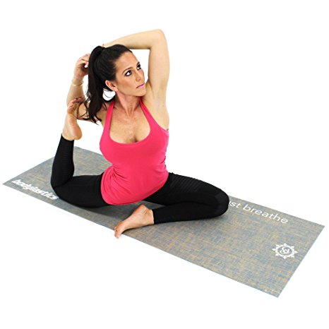 FLASH SALE Amazing feel, Ultra Premium Quality Yoga Mat - Latex and Jute Fabric Blend