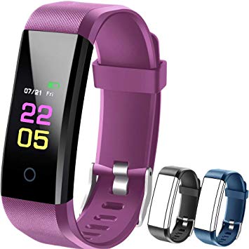 Fitness Trackers-kids Fitness Tracker Watch With Heart Rate Monitor, Activity Trackers With Blood Pressure Monitor, Waterproof Pedometer Watch With Sleep Monitor, Step counter Watch For Kids Women Men