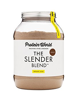 Protein World Slender Blend weight loss meal replacement diet shake 1.2kg Chocolate Flavour