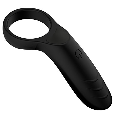 Cock Ring, Tracy’s dog Cock Ring Silicone Vibrating Penis Rings Waterproof Rechargeable Cock Ring Vibrator Sex Toy Vagina Clitoris Anal Stimulator for Male or Couples