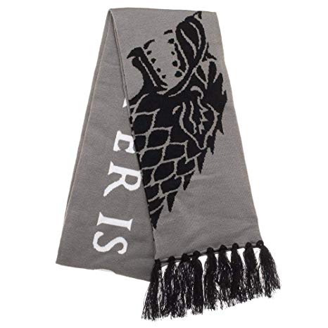 Game of Thrones House Stark Knit Scarf