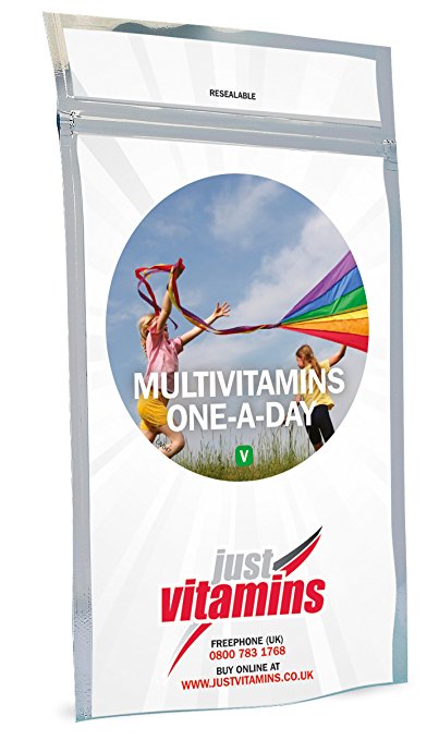 Just Vitamins MultiVitamins One-a-Day 180 Tablets