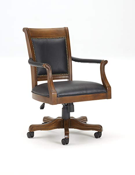 Hillsdale Furniture 6004-801 Kingston Square Game Chair, Black
