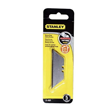 Stanley 11-921 25-Pack 1992 Heavy-Duty Utility Knife Replacement Blades
