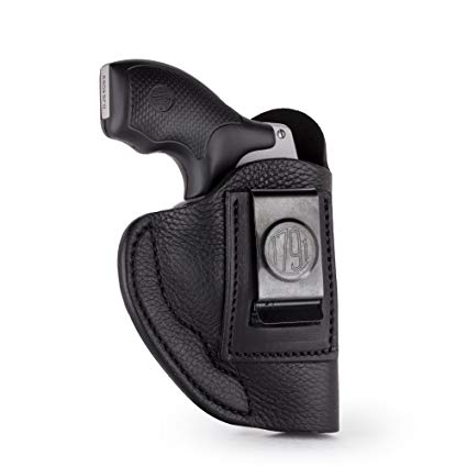 1791 GUNLEATHER J Frame Premium Leather IWB CCW Holster - Soft & Comfortable Right Handed Leather Gun Holster - Fits All J Frame Revolvers Models S&W, Ruger LCR and SP101. Max Barrel = 2.5" (SCH-2)