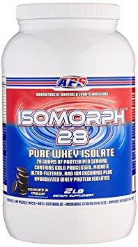 APS Nutrition IsoMorph, AAA-rated Pure/Highest Quality Whey Isolate  Protein Supplement, Cookies N Cream, 2 Pound