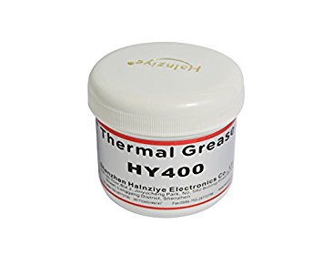 Halnziye 100g White High Performance Thermal Grease Compound Silicone for CPU VGA Heat Sink