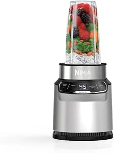 Ninja Nutri-Blender Pro with Auto-iQ, BN500, Cloud Silver