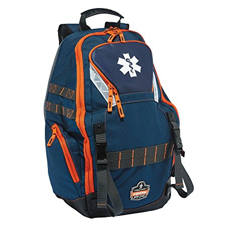 Ergodyne Arsenal 5244 First Responder Medical Supply Backpack Bag for EMS, Police, Firefighters, and others for First Aid Kit, Jump and Trauma Bag Use