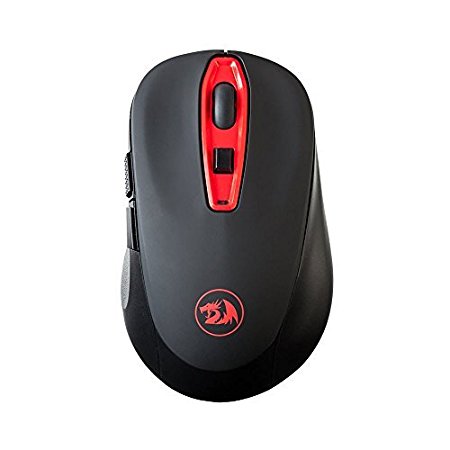 Redragon M650 2.4GHz Wireless Gaming Mouse (1000/1500/2000 DPI), Nano USB Receiver, Avago Energy Efficient Infrared Engine