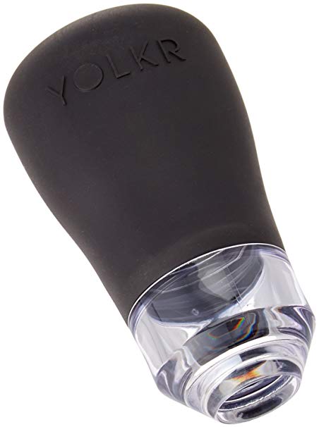 Fusionbrands YolkR Egg White & Egg Yolk Separator,  Black
