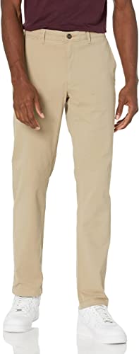 Amazon Essentials Men's Slim-Fit Casual Stretch Khaki