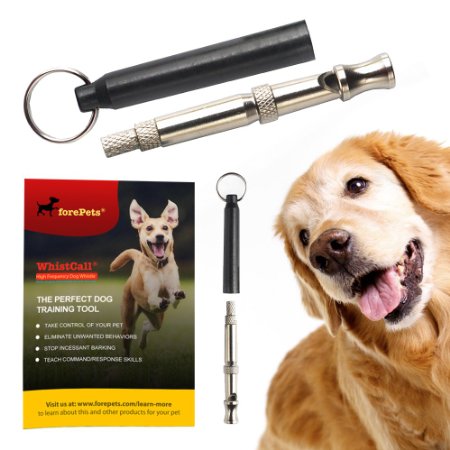 One Day Sale - Dog Whistle to Control Barking  Stop Barking and Obedience Training  Best NEW Improved Anti Loss Version  With Free Lanyard  100 Money Back Guarantee  Lifetime Warranty