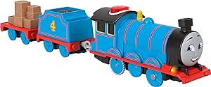 ​Thomas & Friends Motorized Toy Train Talking Gordon Battery-Powered Engine with Sounds & Phrases for Pretend Play Preschool Kids Ages 3  Years