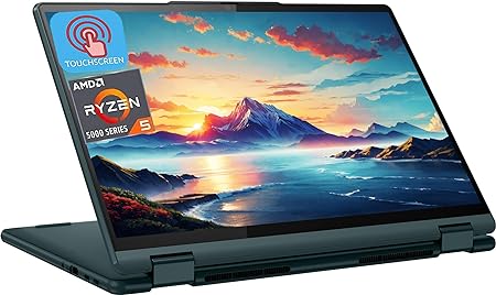 Lenovo 2023 Newest Yoga 6 2-in-1 Touchscreen Laptop, 13.3"" WUXGA (1920 x 1200) IPS Display, 8GB RAM, 512GB SSD, AMD Ryzen 5 7530U Processor, Backlit Keyboard, Fingerprint, Thin, WiFi 6, Win 11 Home