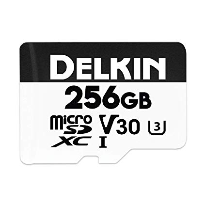 Delkin Devices 256GB Advantage microSDXC UHS-I (U3/V30) Memory Card