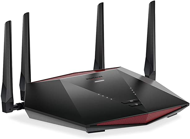 NETGEAR Nighthawk Pro Gaming 6-Stream WiFi 6 Router (XR1000) - AX5400 Wireless Speed (up to 5.4Gbps) | DumaOS 3.0 Optimizes Lag-Free Server Connections | 4 x 1G Ethernet and 1 x 3.0 USB Ports