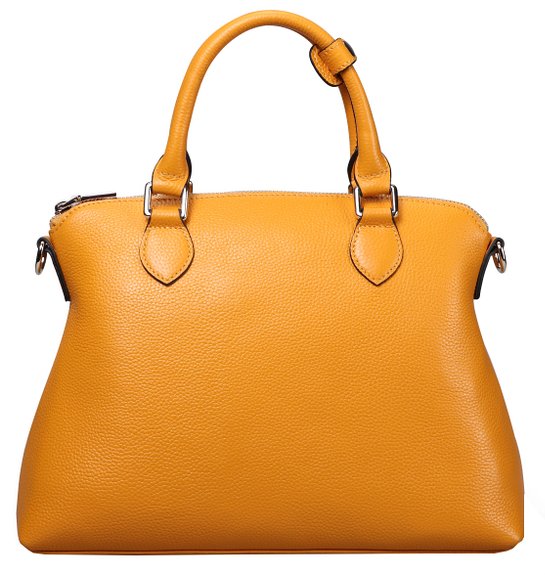 Ilishop Womens Genuine Leather Tote Handbag