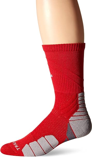 adidas Traxion Menace Football/Basketball Crew Socks