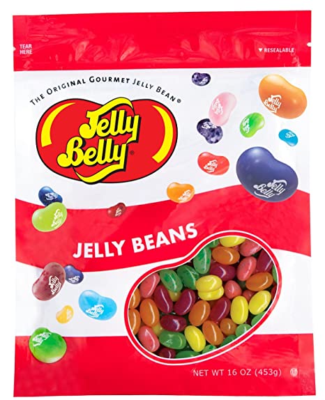 Jelly Belly Cocktail Classics Jelly Beans - 1 Pound (16 Ounces) Resealable Bag - Genuine, Official, Straight from the Source