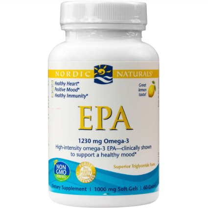 Nordic Naturals - EPA, Clinically Shown to Support a Healthy Mood, 60 Soft Gels (FFP)