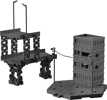 Bandai Hobby - 30 Minute Missions - #06 Customize Scene Base (City Area Version), Bandai Spirits 30MM 1/144 Model Kit