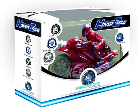 Mindscope Hovercycle Red 27 MHz Remote Control (RC) Stunt Performing Light Up Motorcycle