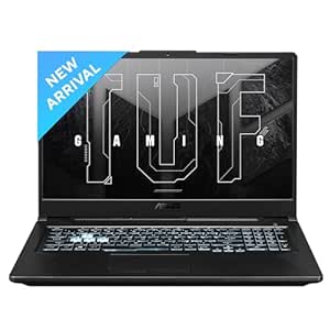 ASUS TUF Gaming F17, Intel Core i5-11400H 11th Gen, 17.3-inch (43.94 cm) FHD 165Hz, Gaming Laptop (16GB/1TB SSD/4GB NVIDIA GeForce RTX 2050/Win 11/ RGB Backlit KB/Black/2.60 kg), FX706HF-NY039W