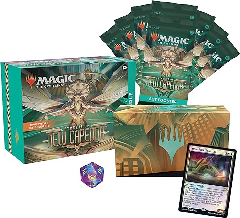 Magic: The Gathering Streets of New Capenna Bundle | 8 Set Boosters   Accessories