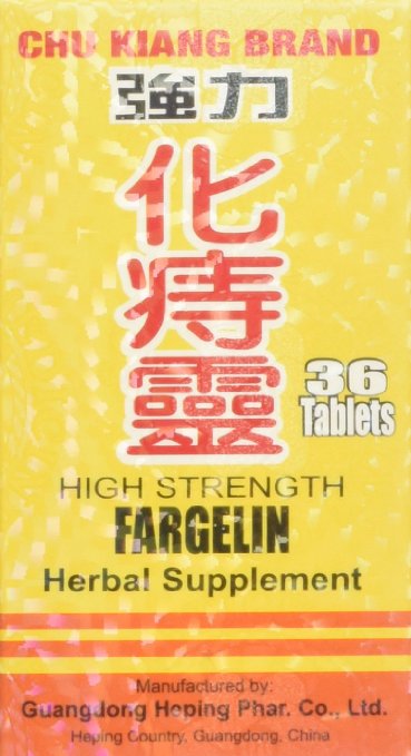 High Strength Fargelin 36 Tablets Per Bottle - 6 PAK  6x 36 Tablets