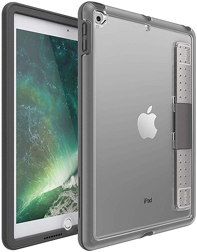 OtterBox Unlimited Series Case & Stand for iPad 9.7 Inch (5th and 6th Gen) Non-Retail Packaging - Slate Grey