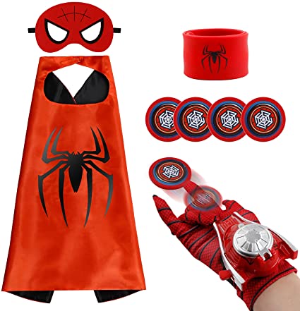 Superhero Capes for Kids Set Superhero Toys for Boys Girls Party Supplies Christmas Halloween Gifts